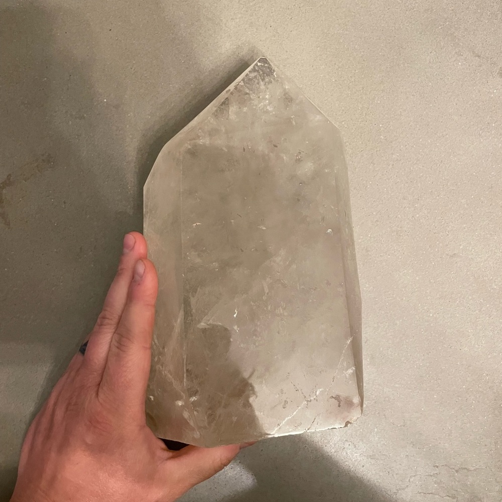 Rose quartz stone